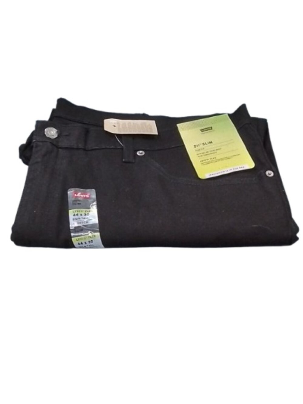 Men's Levi's Big & Tall Flex 511 Slim Fit Jeans - Black - 44x30 - NWT